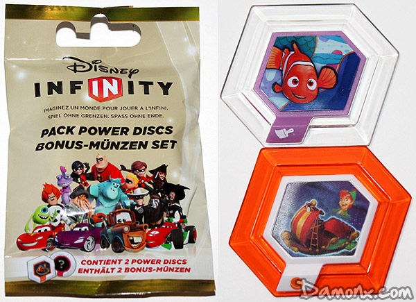 Disney Infinity Power Discs Exclusifs Peter Pan et Picsou
