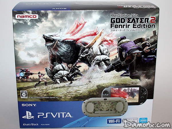 [Unboxing] Console PS Vita God Eater 2 Fenrir Edition