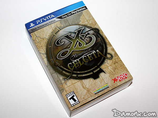 Ys: Memories of Celceta Edition Collector Silver Anniversary PS Vita