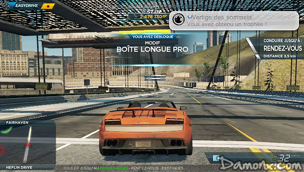 Need for Speed Most Wanted sur PS Vita