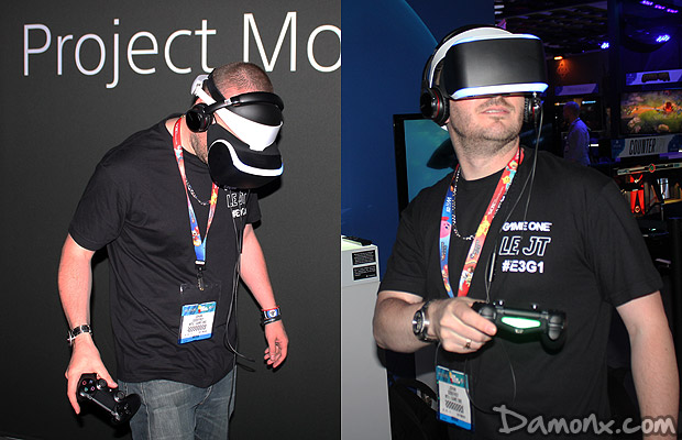 [E3 2014] J'ai Testé le Project Morpheus de la PS4 !