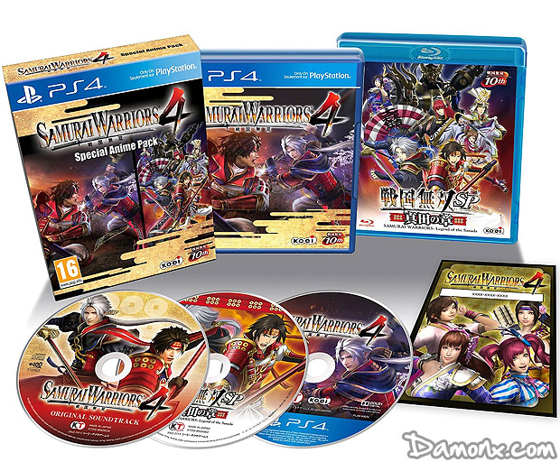 [Pré-co] Samurai Warriors 4 - Edition Anime sur PS4